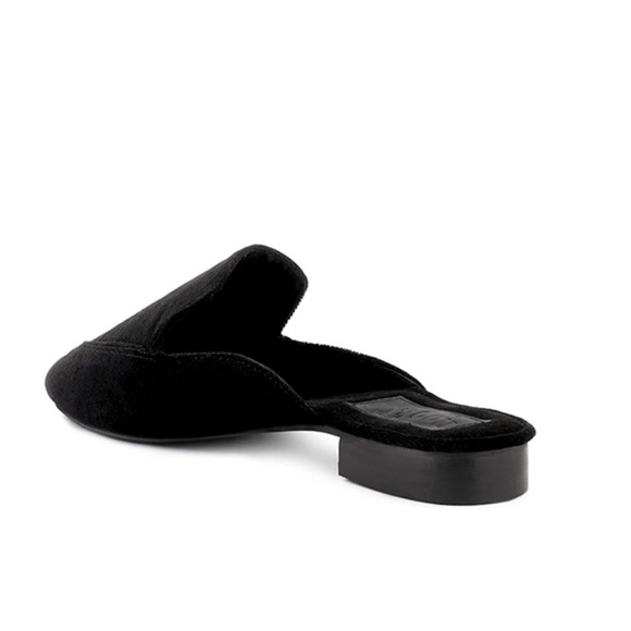 Rag & Co Black Batiste Velvet Mule Women’s Size 8 Slip-On Handcrafted - Picture 5 of 10
